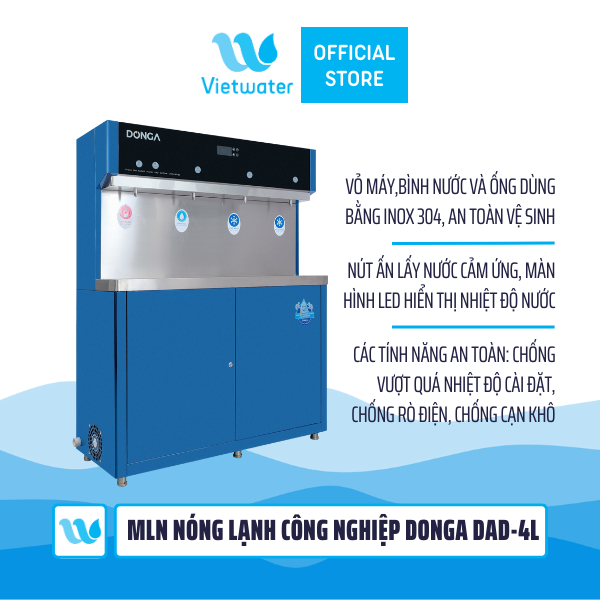  Máy lọc nước nóng lạnh công nghiệp DONGA DAD-4L 