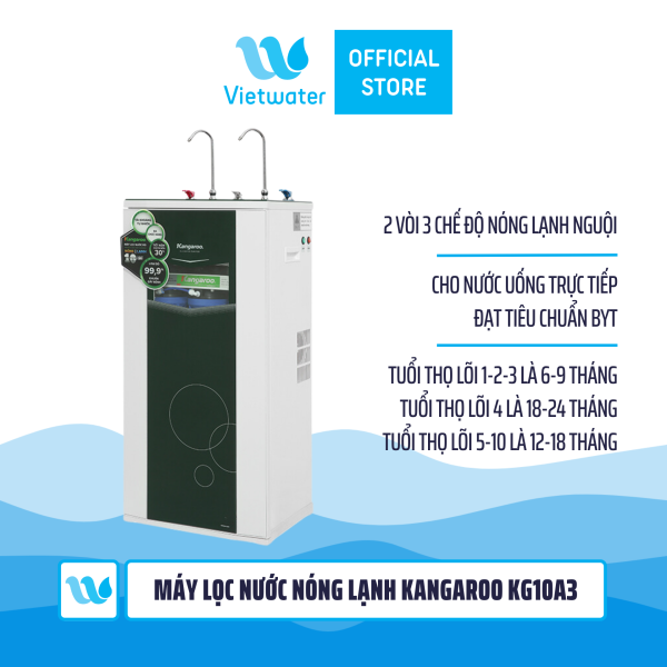  Máy lọc nước nóng lạnh Kangaroo KG10A3 