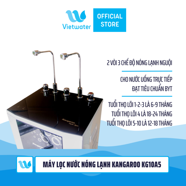  Máy lọc nước nóng lạnh Kangaroo KG10a5 