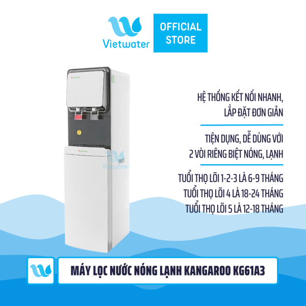  Máy lọc nước nóng lạnh Kangaroo KG61A3 