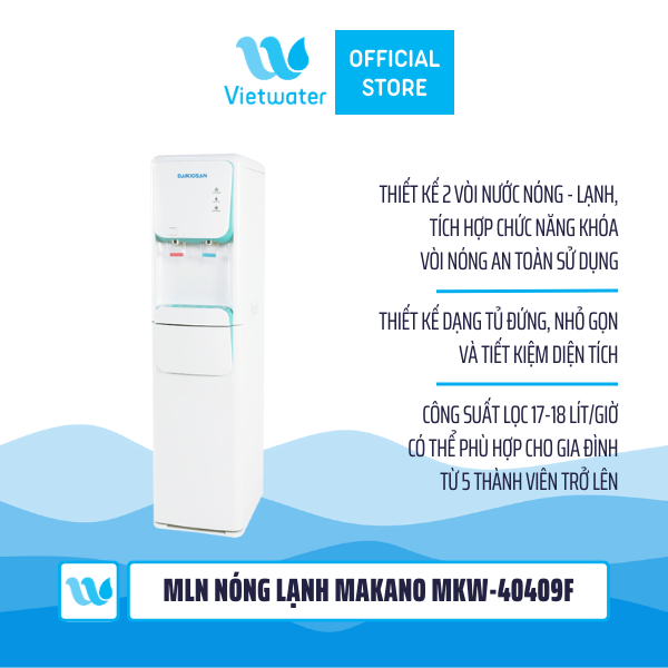  Máy lọc nước nóng lạnh Makano MKW-40409F 