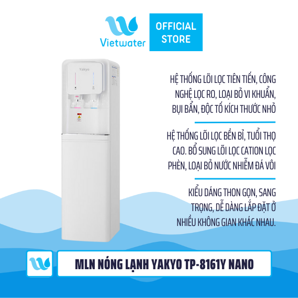  Máy lọc nước nóng lạnh Yakyo TP-8161Y Nano 