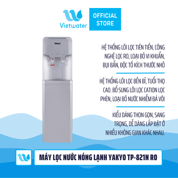  Máy lọc nước nóng lạnh Yakyo TP-821N RO 