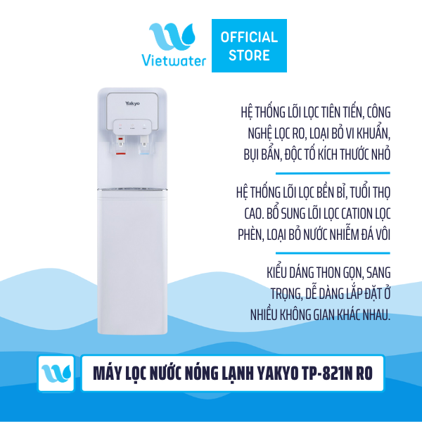  Máy lọc nước nóng lạnh Yakyo TP-821N RO 