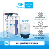  Máy lọc nước RO bán công nghiệp Vietwater 50LPH [đã bao gồm bình áp] 