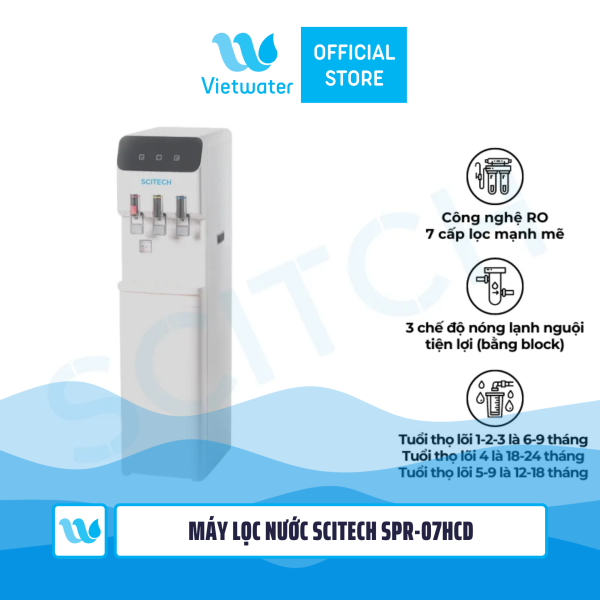  Máy lọc nước nóng lạnh nguội Vietwater SPR-07HCD 