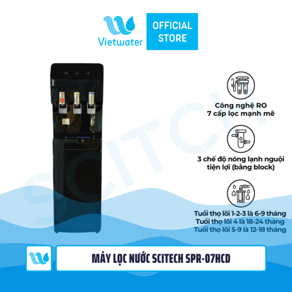  Máy lọc nước nóng lạnh nguội Vietwater SPR-07HCD 
