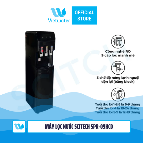  Máy lọc nước nóng lạnh nguội Vietwater SPR-09HCD 