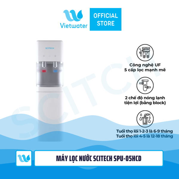  Máy lọc nước nóng lạnh Vietwater SPU-05HCD 