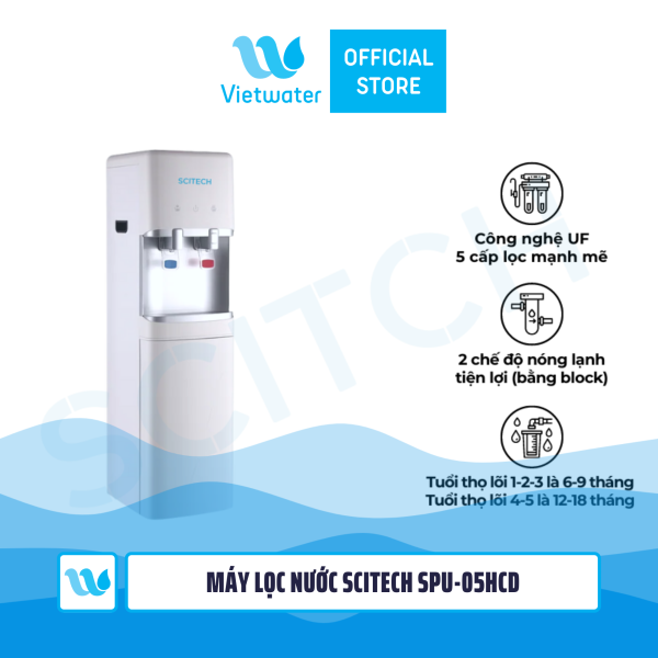  Máy lọc nước nóng lạnh Vietwater SPU-05HCD 