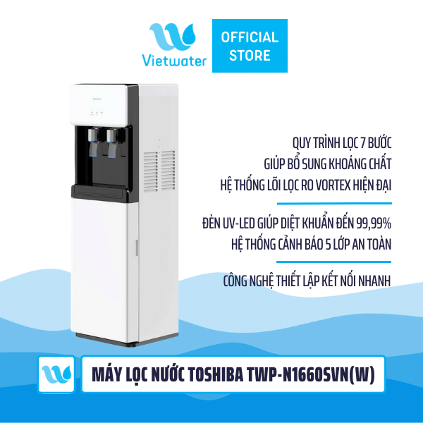  Máy Lọc Nước Toshiba TWP-N1660SVN(W) 