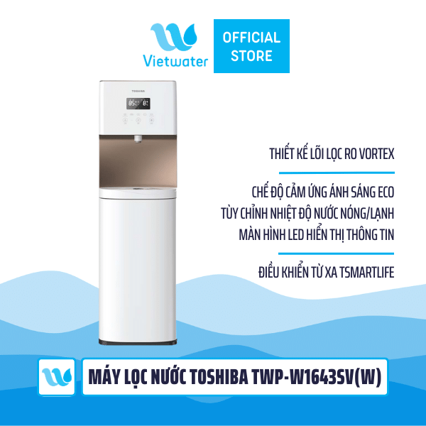  Máy Lọc Nước Toshiba TWP-W1643SV(W) 