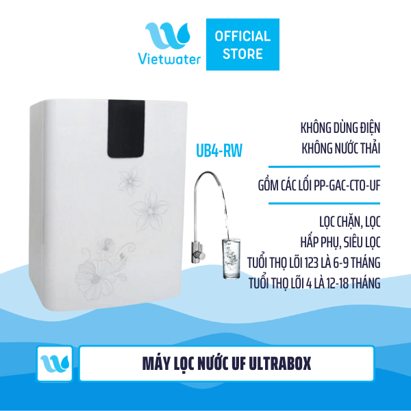 Máy lọc nước UF Vietwater Ultrabox UB4 (SPU-UB4) 