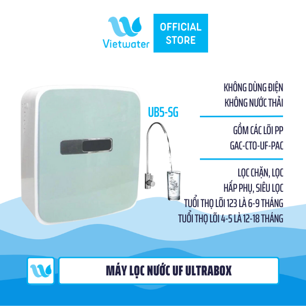  Máy lọc nước UF Vietwater Ultrabox UB5 (SPU-UB5) 
