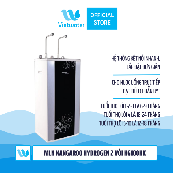  Máy lọc nước Kangaroo Hydrogen 2 vòi KG100HK 