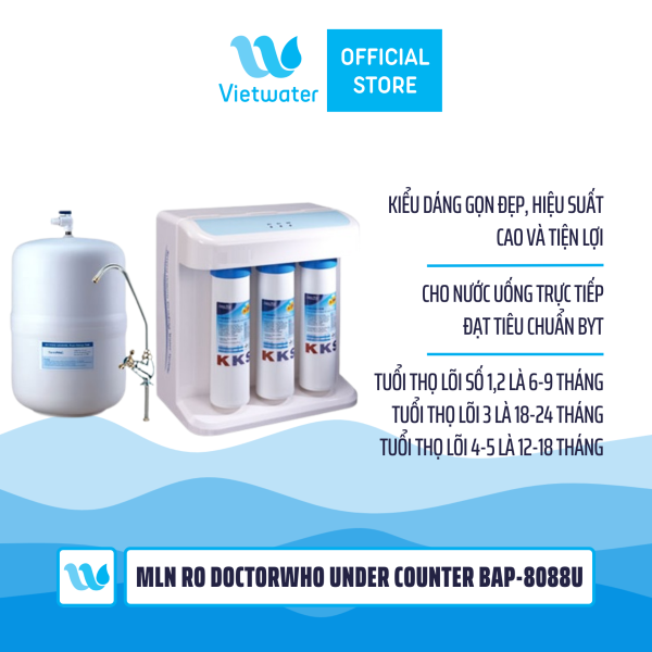  Máy lọc nước RO Doctorwho cao cấp Under Counter BAP-8088U 