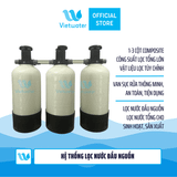  Hệ thống lọc tổng lọc nước đầu nguồn 3 cột Composite 817 – Hệ thống lọc nước tổng SW3C-817 