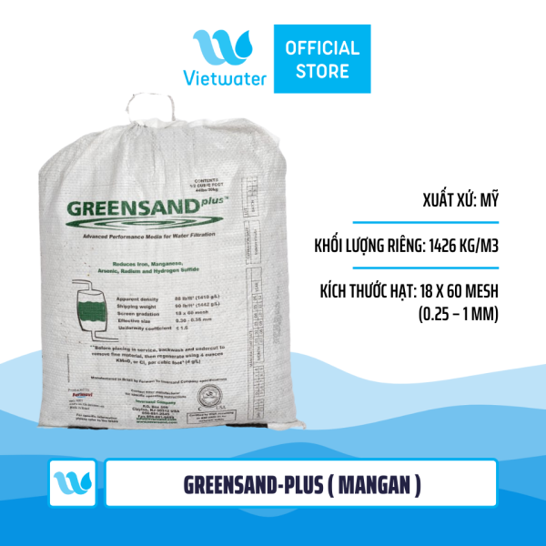  Hạt mangan Greensand 