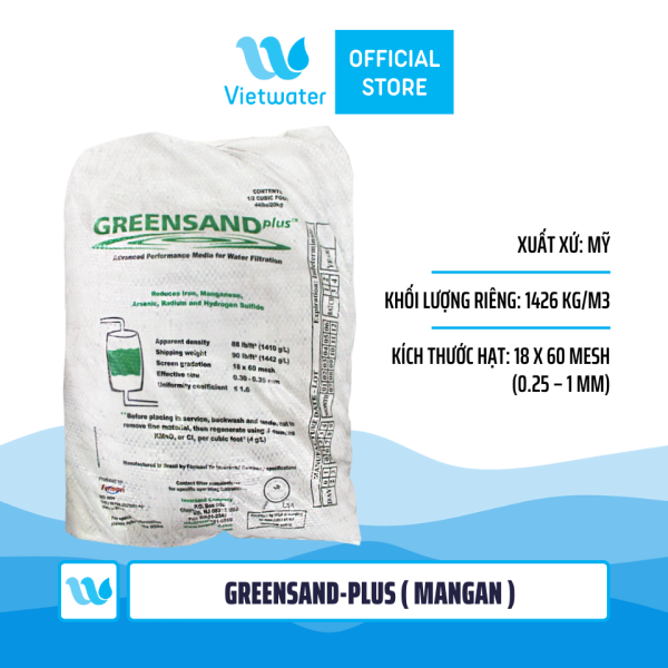  Hạt mangan Greensand 