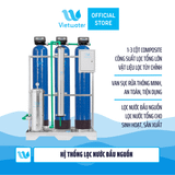  Hệ thống lọc tổng lọc nước đầu nguồn UF-UV 3 cột Composite 1054 – Hệ thống lọc nước tổng SW3C-1054-UFUV 