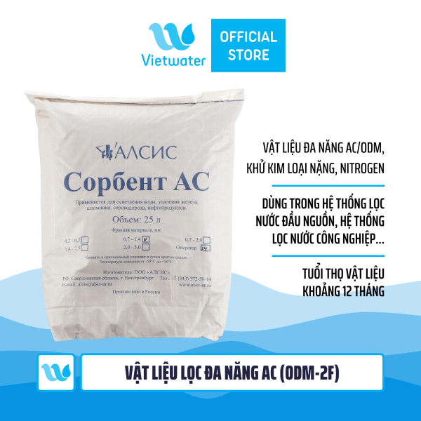  AC (ODM-2F) – vật liệu lọc nước đa năng 