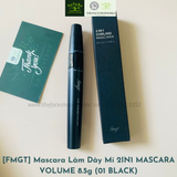  Mascara dưỡng cong mi 2 đầu TheFaceShop 2 in 1 Curling Mascara 8.5g 