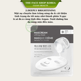  Mặt Nạ Cấp Nước THE FACE SHOP Deeply Hydrating Mascream Lifting Sheet Mask 40ml 