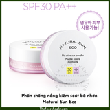  Phấn phủ dạng bột kiềm dầu THEFACESHOP SUN ECO NO SHINE SUN POWDER 10g 