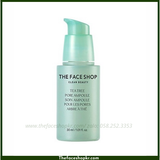  Serum se khít lỗ chân lông The Face Shop Clean Beauty Tea Tree Pore Ampoule 30ml 