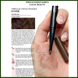  [Best Seller] Chì kẻ mày hai đầu TheFaceShop Designing Eyebrow Pencil 0.3G 