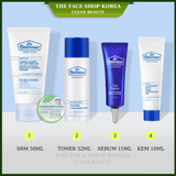  Bộ Kit Chăm Sóc da bản Dùng Thử Dr Belmeur Cica Trial Kit 4 món 