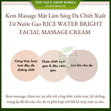  Kem massage mặt TheFaceShop Water Bright Massage Cream 200ml 