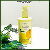  Sữa dưỡng thể Cấp ẩm dưỡng Sáng khỏe da THE FACE SHOP Clean Beauty THE BOTANIC LEMON VERBENA BODY LOTION Hàn Quốc 