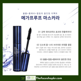  Mascara làm dày mi chống nước không lem không trôi THEFACESHOP MEGA PROOF MASCARA 10g 