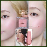  Phấn má hồng Glint 2.4g đa năng dạng nén cùng hạt ngọc trai, mịn màng, mỏng nhẹ 