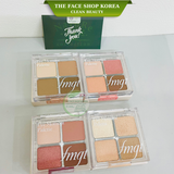  Bảng Phấn Mắt 4 ô TheFaceshop Eye Moment Palette 