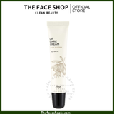  Son dưỡng môi làm mềm môi THEFACESHOP LIP CARE CREAM SHE BUTTER 12g 