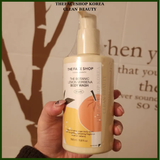 Sữa tắm Cấp ẩm sạch khỏe da THE FACE SHOP Clean Beauty THE BOTANIC LEMON VERBENA BODY WASH 350ml Hàn Quốc 