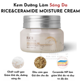  Kem dưỡng ẩm làm sáng da chiết xuất từ gạo TheFaceShop Rice Ceramide 50ml 