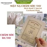  Mặt Nạ Chăm Sóc Tay THE FACE SHOP Rich Hand V Special Carehand Mask 16ml 