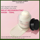  [Hàng Công ty] Belif Mặt nạ ngủ tái sinh và chống lão hóa belif Regenerating Mask 75ml 