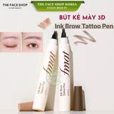  Bút kẻ mày 3D chống trôi tạo điểm nhấn cho đôi mắt TheFaceShop INK BROW TATTOO PEN (18g) 