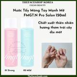  Nước rửa sơn chuyên nghiệp THE FACE SHOP fmgt PRO SALON nail polish remover 150ml 