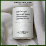  Dưỡng da Dưỡng môi Thuần chay Đa năng Cấp ẩm Chống lão hóa THE FACE SHOP The Therapy Vegan Multi Balm 15ml 