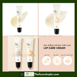  Son dưỡng môi làm mềm môi THEFACESHOP LIP CARE CREAM SHE BUTTER 12g 