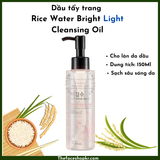  Dầu Tẩy Trang Làm Sáng Da THEFACESHOP RICE WATER BRIGHT LIGHT CLEANSING OIL 150ml 