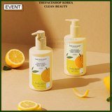  Sữa tắm Cấp ẩm sạch khỏe da THE FACE SHOP Clean Beauty THE BOTANIC LEMON VERBENA BODY WASH 350ml Hàn Quốc 