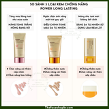  Kem chống nắng lâu trôi THEFACESHOP NATURAL SUN ECO POWER LONG LASTING SUN CREAM SPF50+ PA+++ 