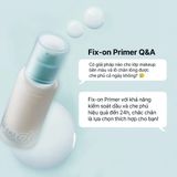  Kem lót kiềm dầu mịn da che phủ lỗ chân lông bền màu 24h Code Glokolor Fix-on Primer 30ml 