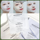  Mặt nạ giấy Collagen Thuần Chay Dưỡng da Săn chắc Sáng Mịn căng bóng THE FACE SHOP CLEAN BEAUTY At Home Aesthetics 